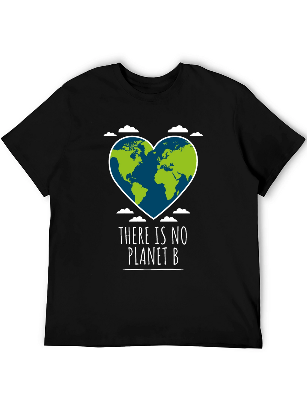Planet B T-Shirt: Earth Heart Design
