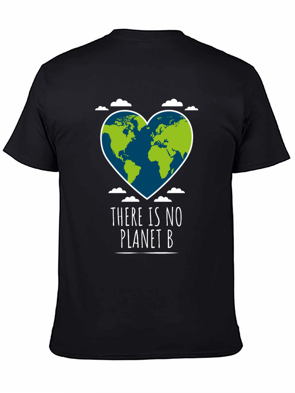 Planet B T-Shirt: Earth Heart Design
