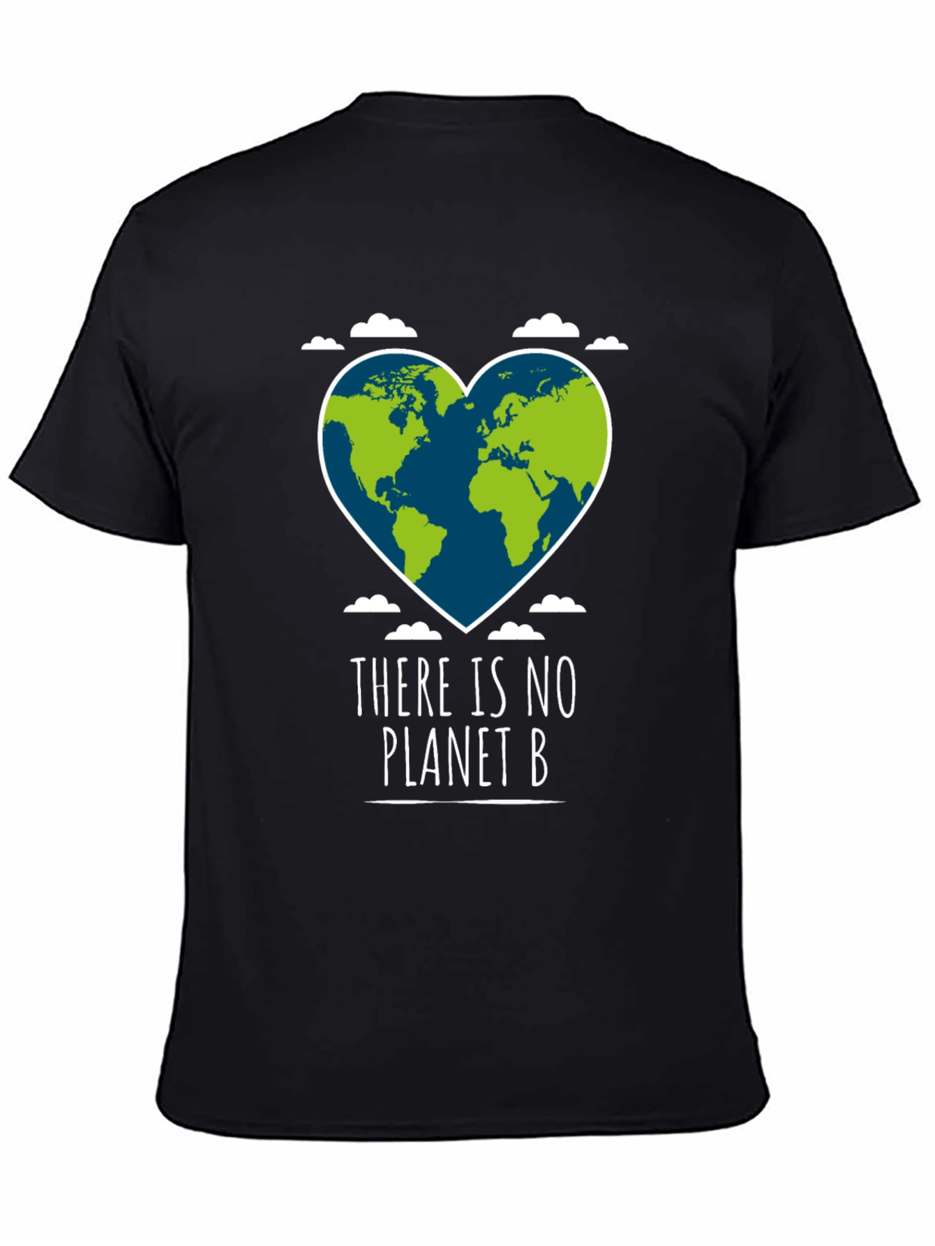 Planet B T-Shirt: Earth Heart Design