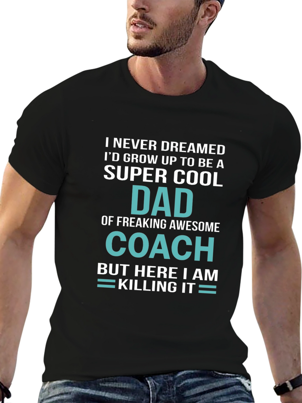 Super Cool Dad Coach T-Shirt