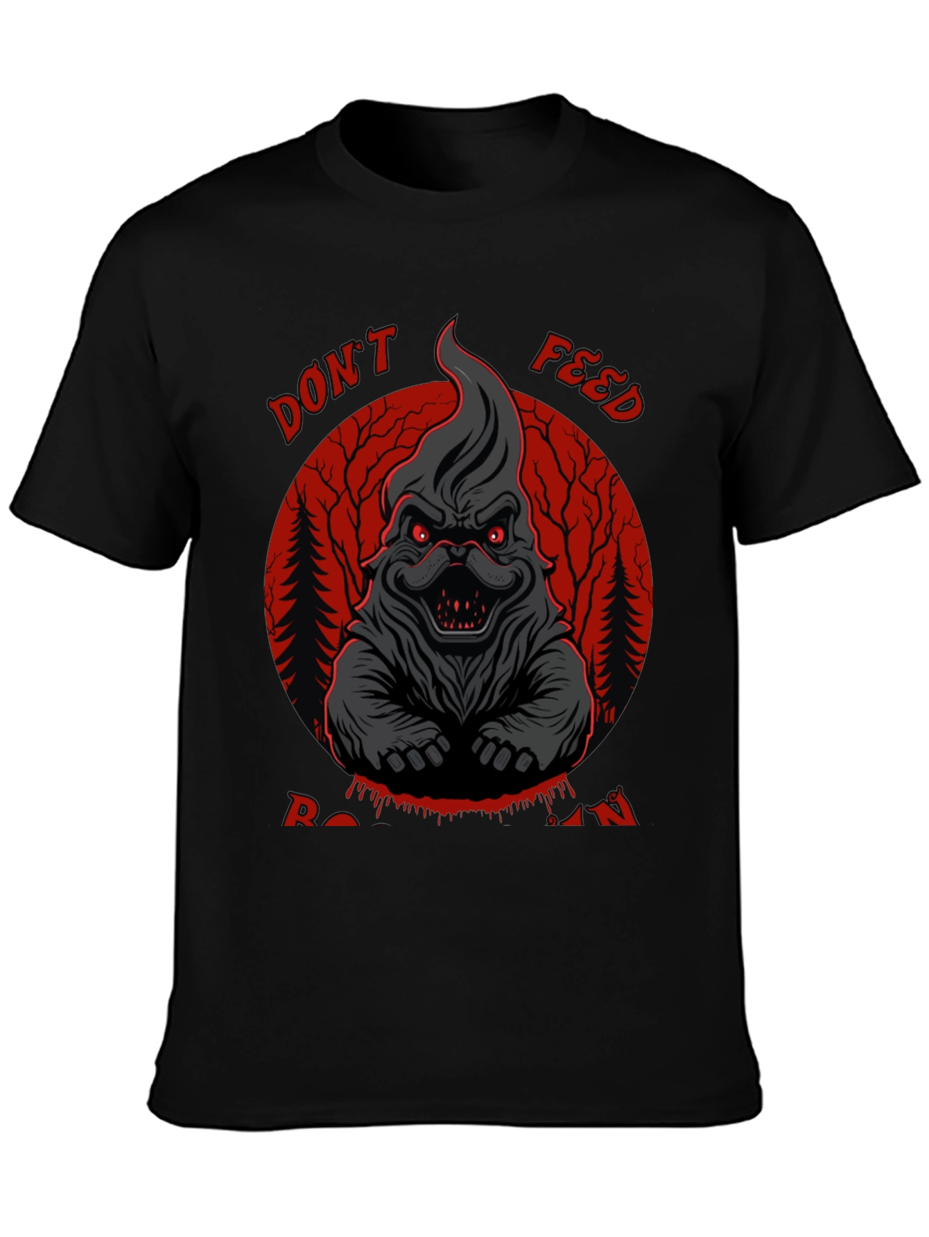 Dont Feed Ratlin Funny Graphic T-Shirt