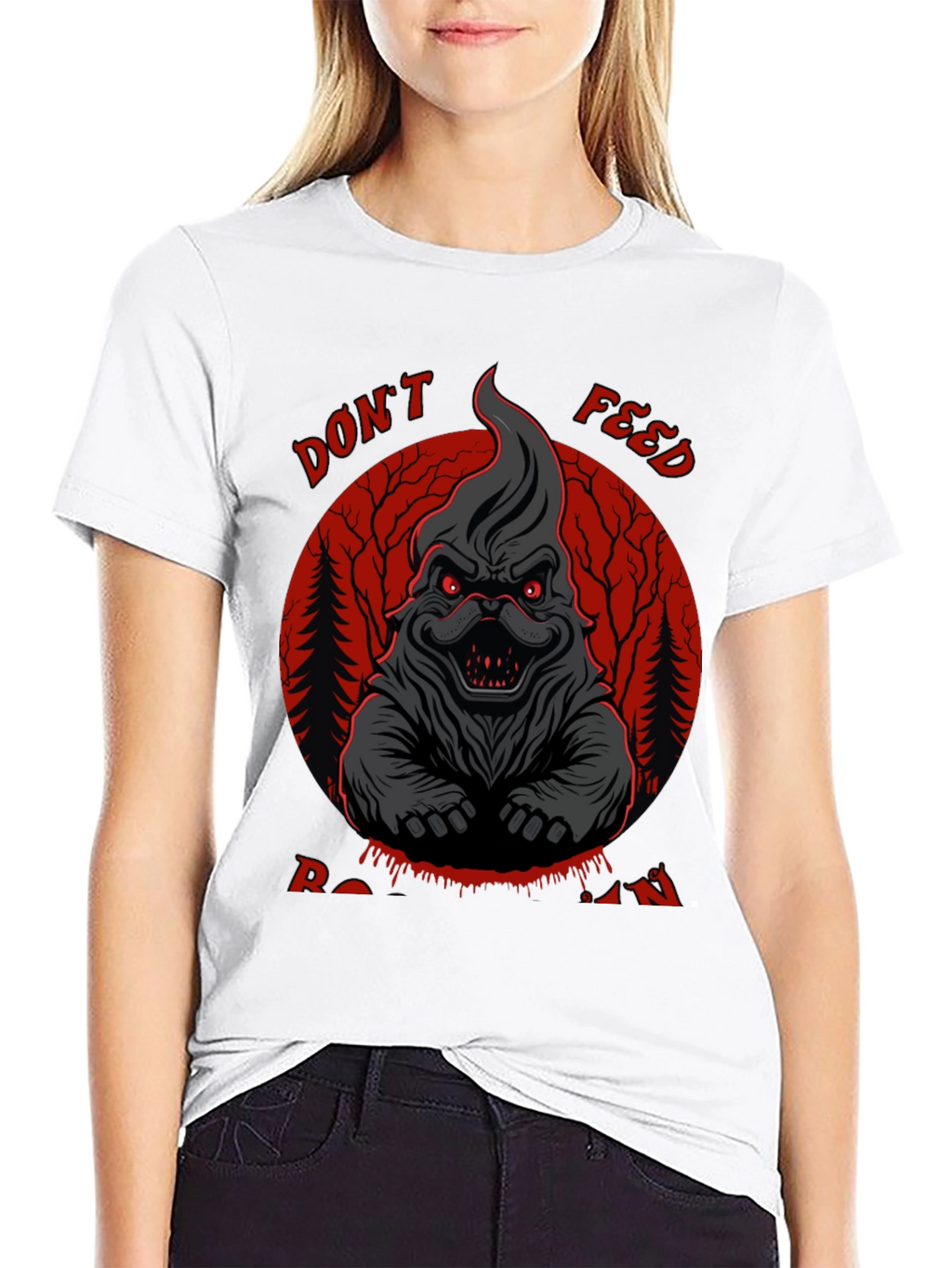 Dont Feed Ratlin Funny Graphic T-Shirt
