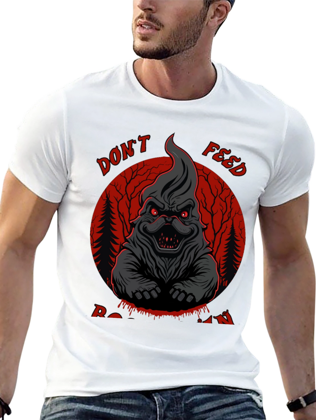 Dont Feed Ratlin Funny Graphic T-Shirt