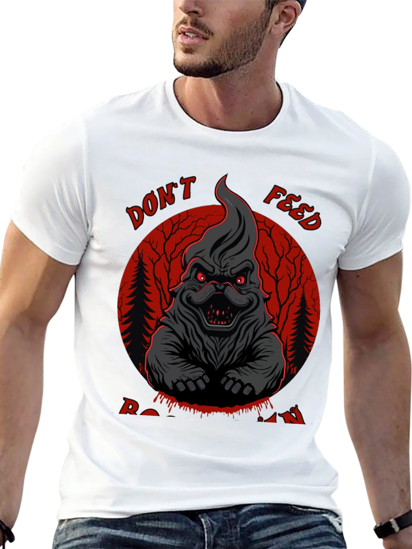 Dont Feed Ratlin Funny Graphic T-Shirt