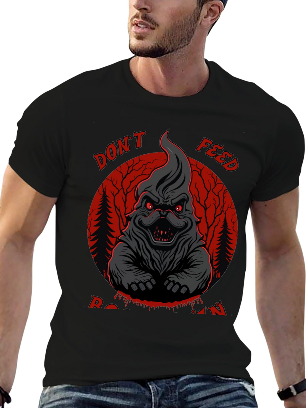 Dont Feed Ratlin Funny Graphic T-Shirt