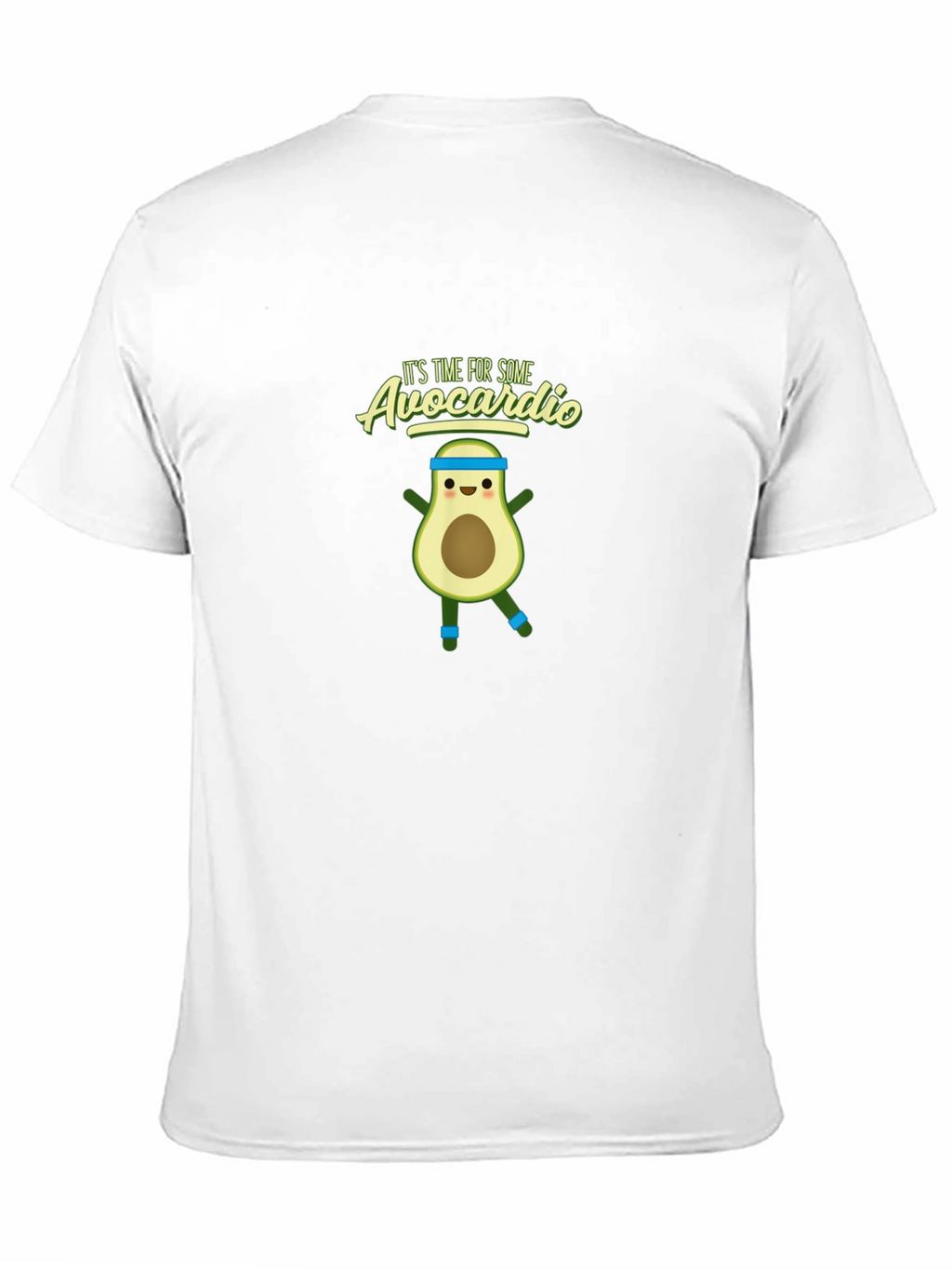 Avocardio Graphic T-Shirt - Fitness Avocado Pun Tee