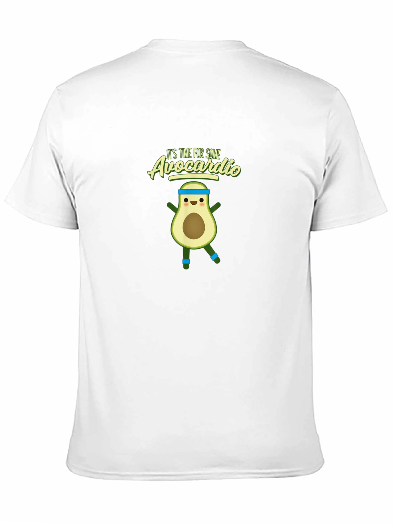 Avocardio Graphic T-Shirt - Fitness Avocado Pun Tee