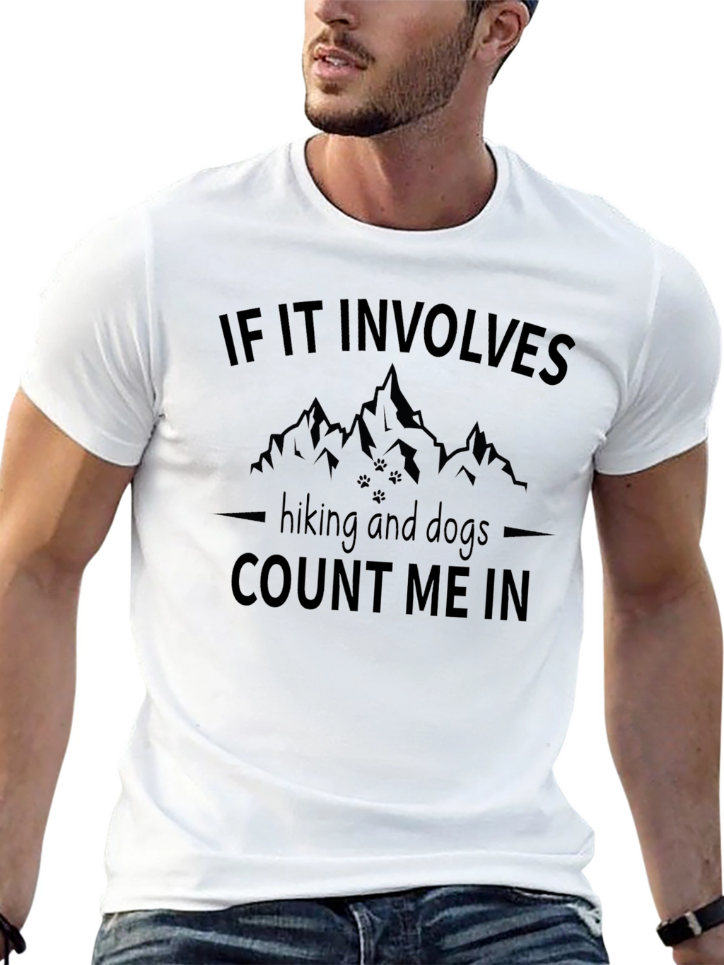 Hiking & Dogs Graphic Tee