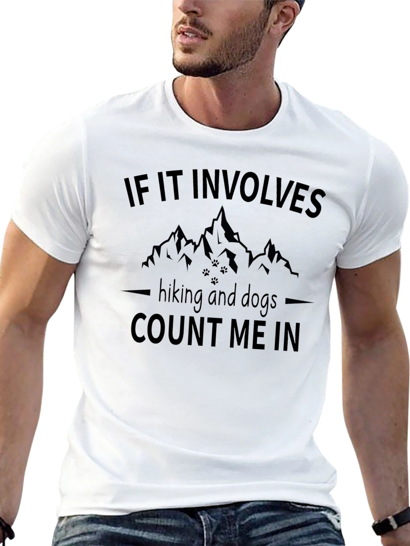 Hiking & Dogs Graphic Tee