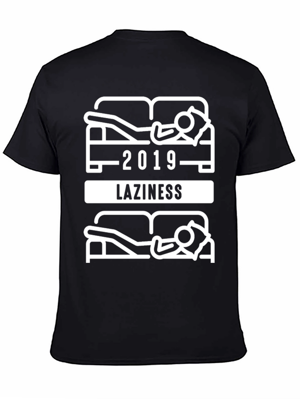 Funny 2019 Laziness Couch Potato T-Shirt