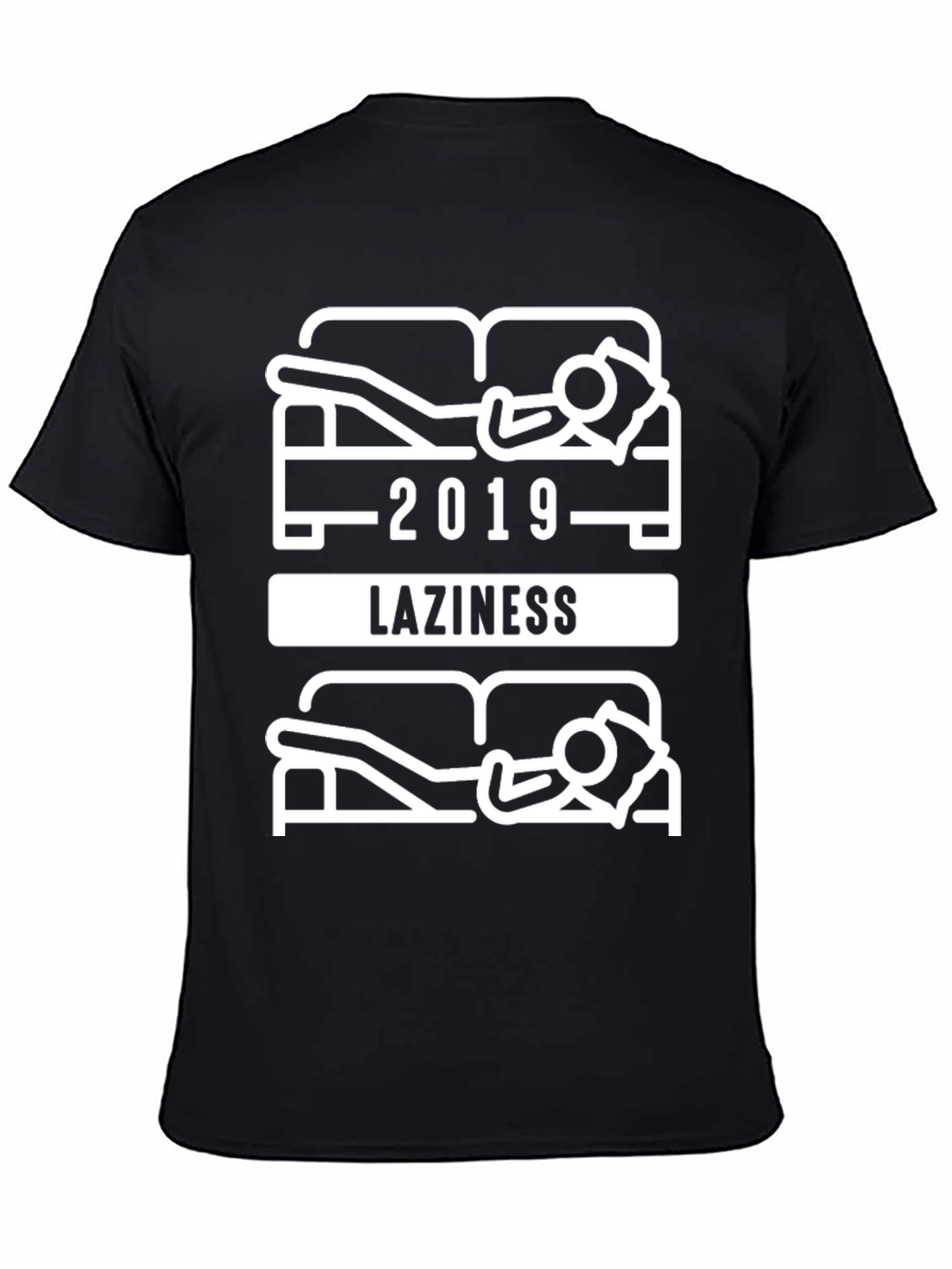 Funny 2019 Laziness Couch Potato T-Shirt