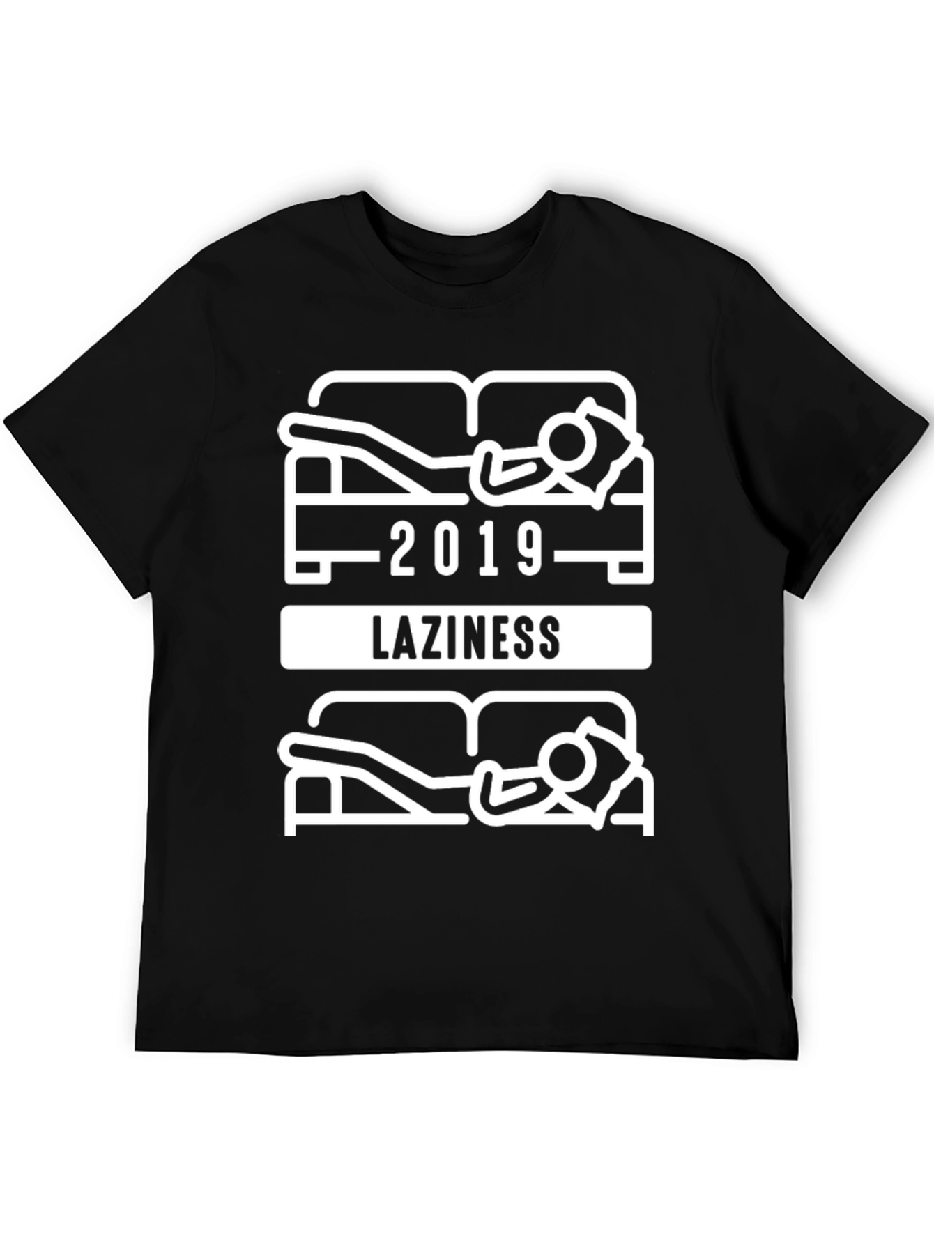 Funny 2019 Laziness Couch Potato T-Shirt