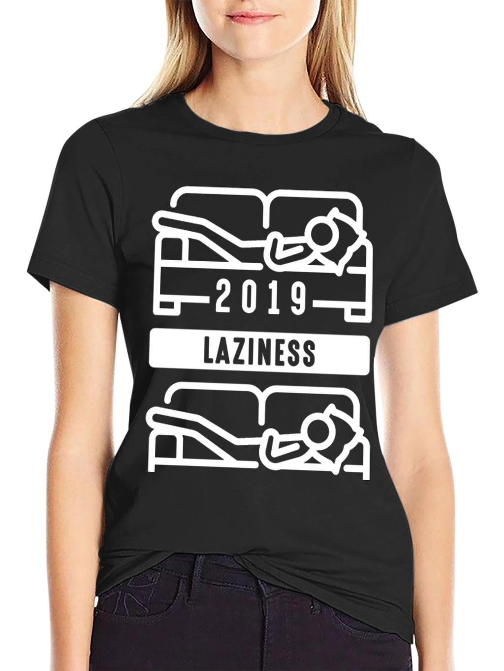Funny 2019 Laziness Couch Potato T-Shirt