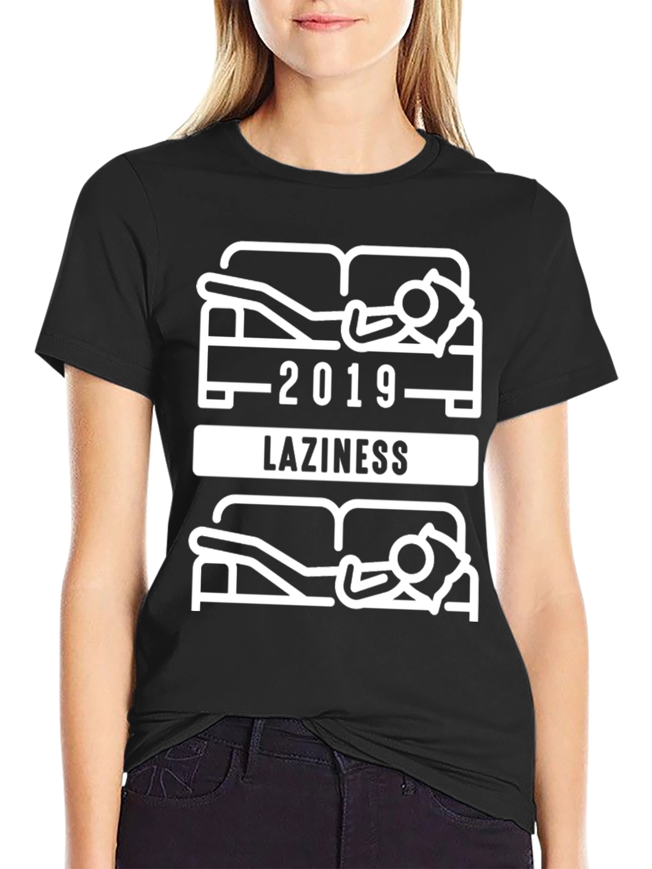Funny 2019 Laziness Couch Potato T-Shirt