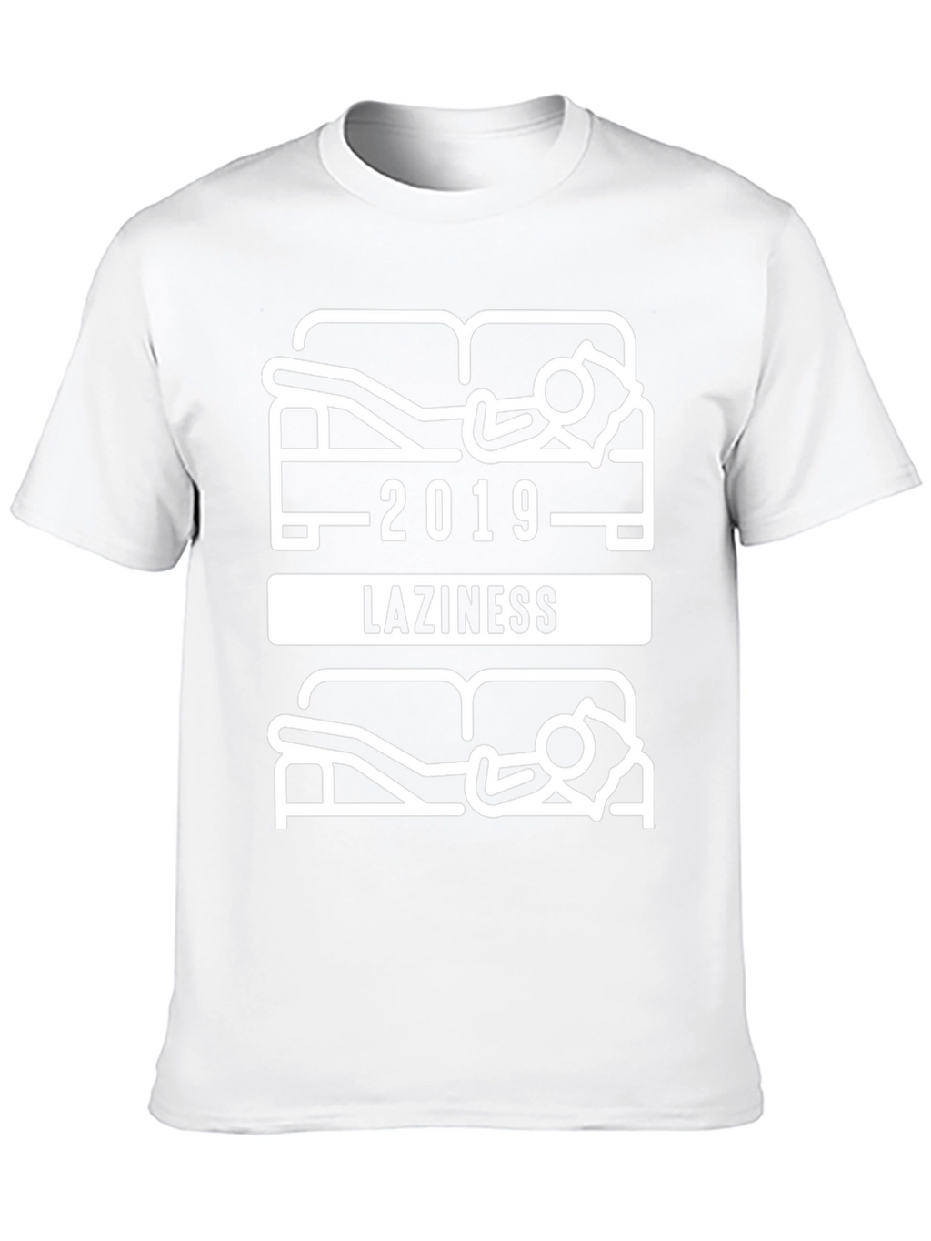 Funny 2019 Laziness Couch Potato T-Shirt