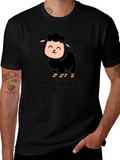 Happy Lamb T-Shirt - Cute Graphic Tee