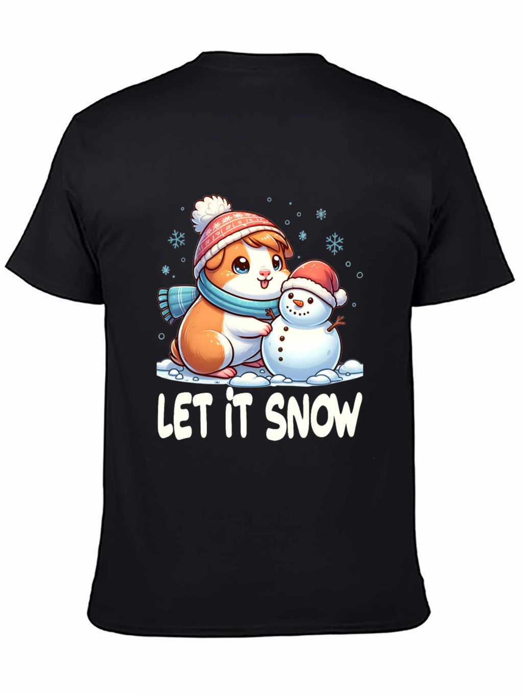 Let It Snow Guinea Pig T-Shirt