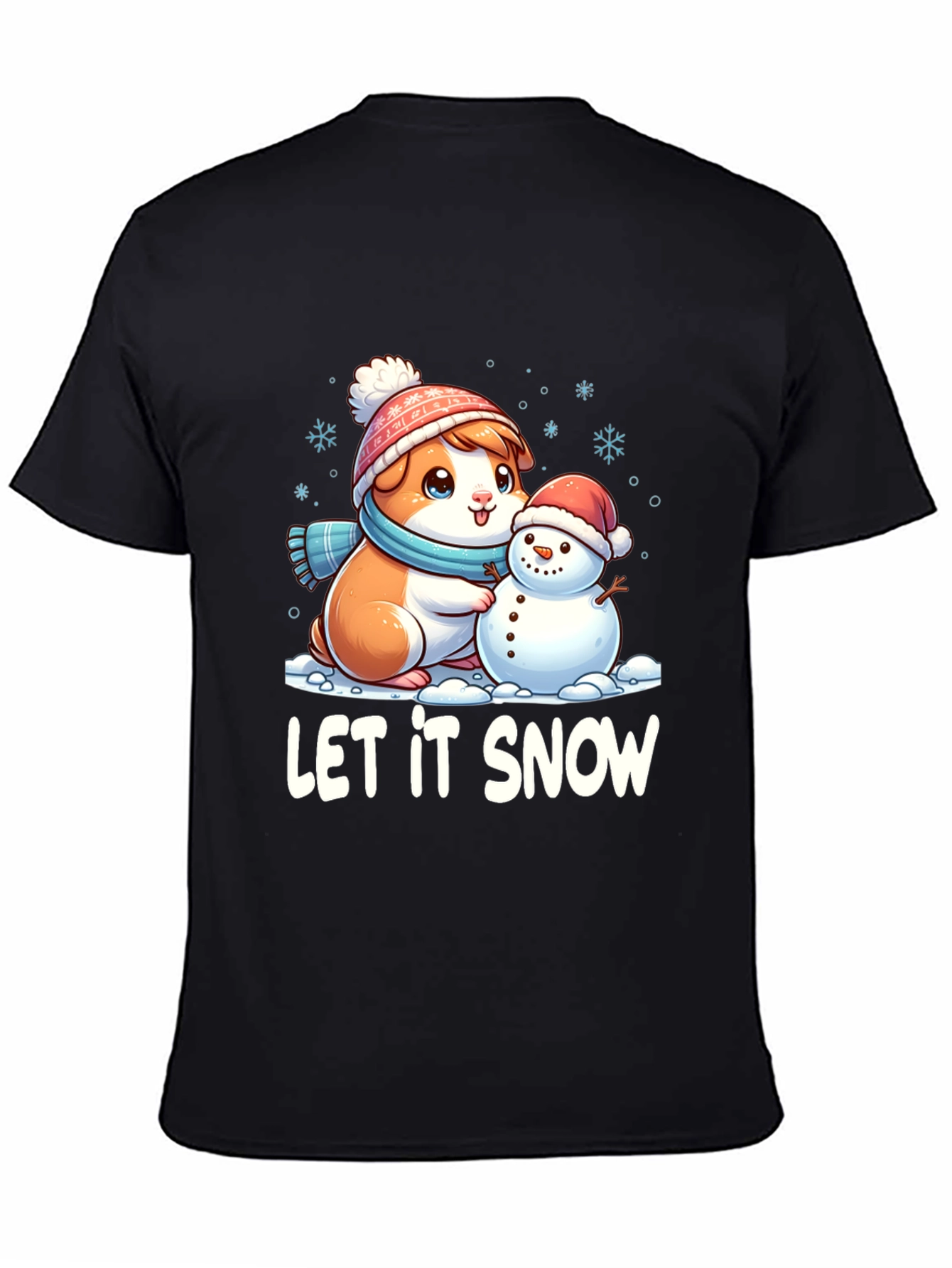 Let It Snow Guinea Pig T-Shirt