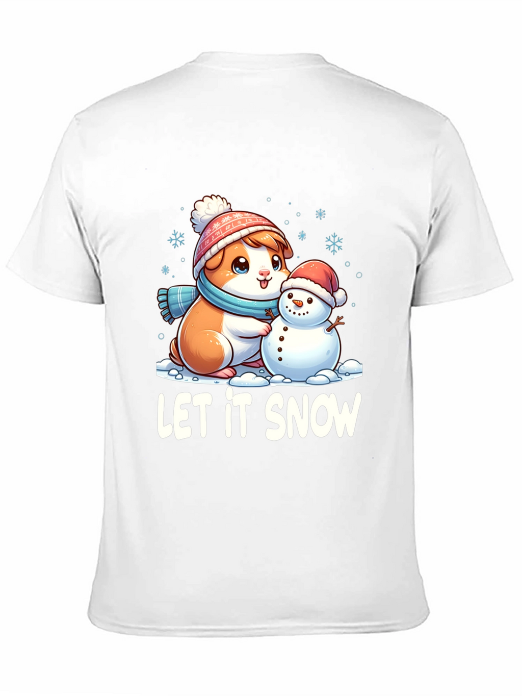 Let It Snow Guinea Pig T-Shirt