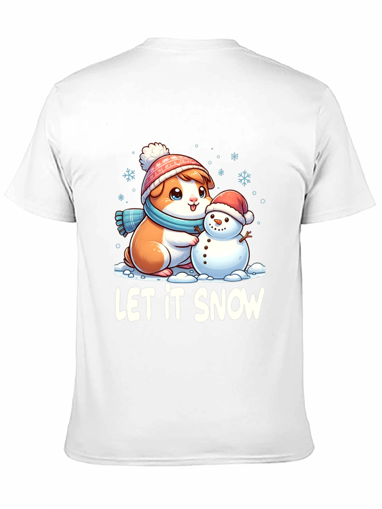 Let It Snow Guinea Pig T-Shirt