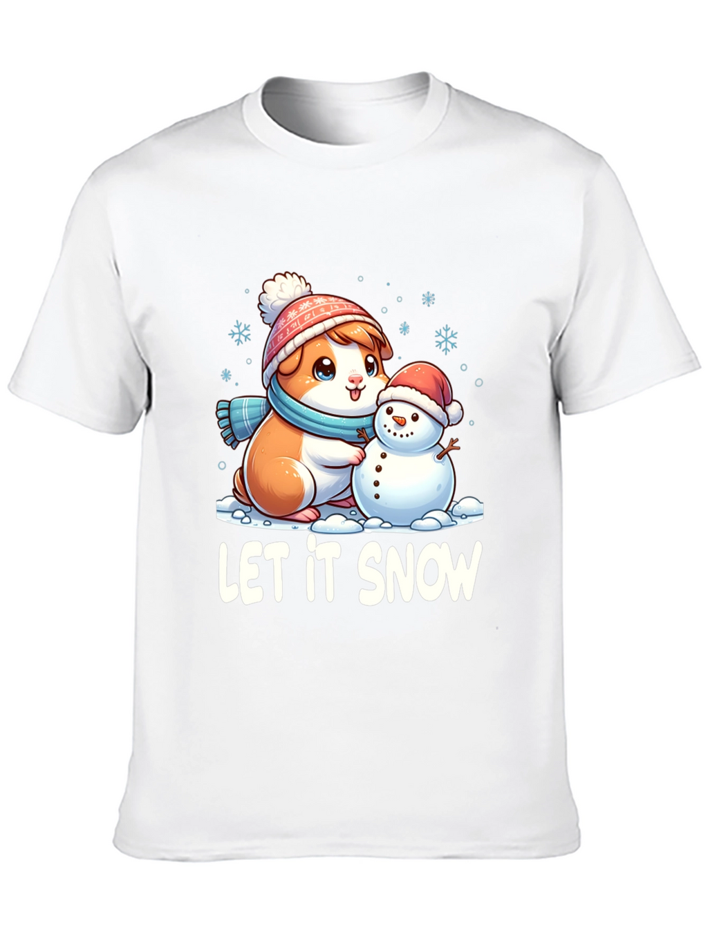 Let It Snow Guinea Pig T-Shirt