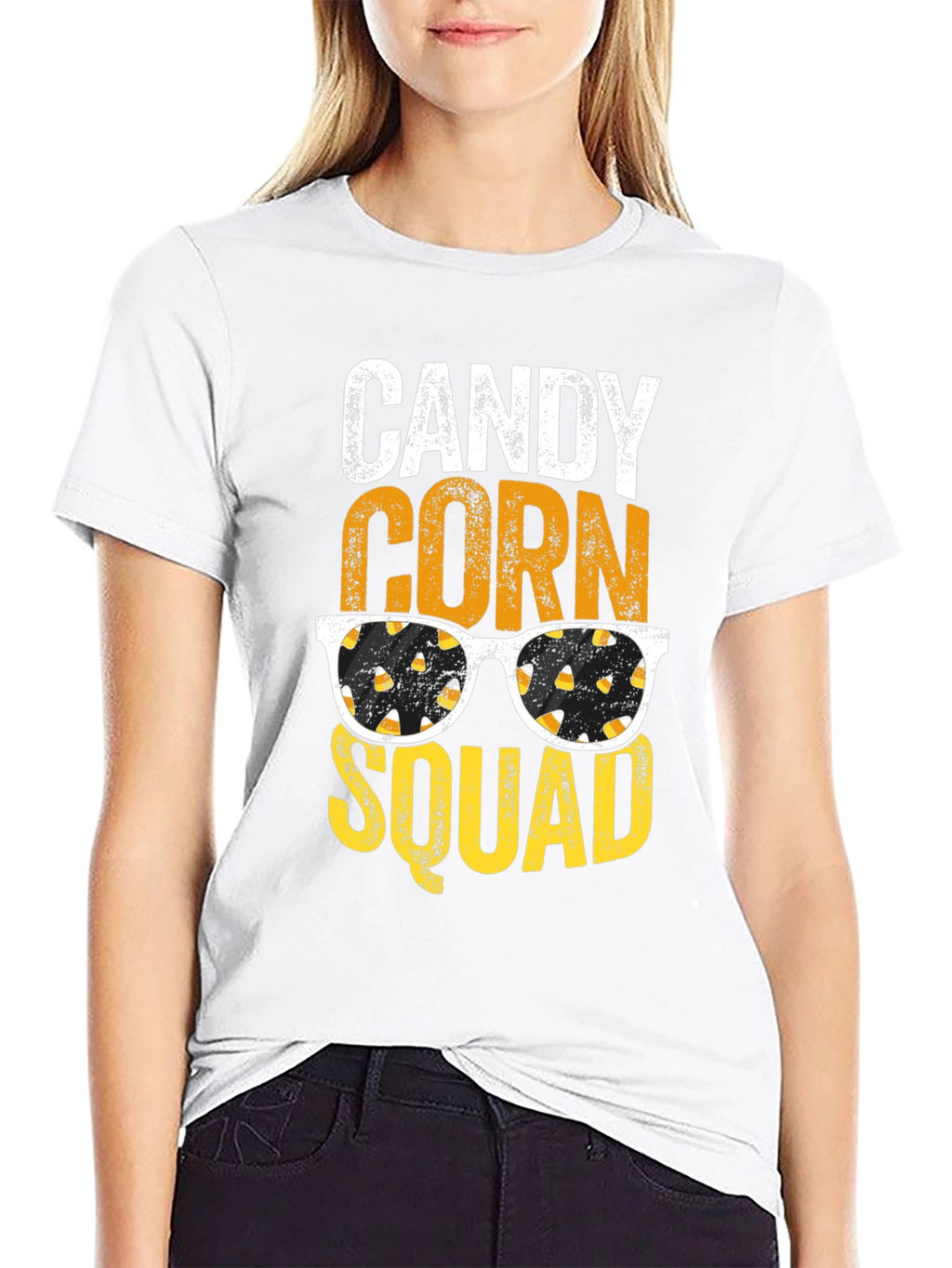 Candy Corn Squad T-Shirt Halloween Tee