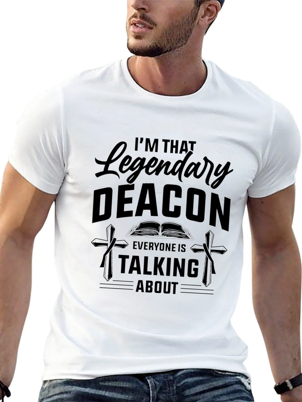 Legendary Deacon T-Shirt - Religious Apparel