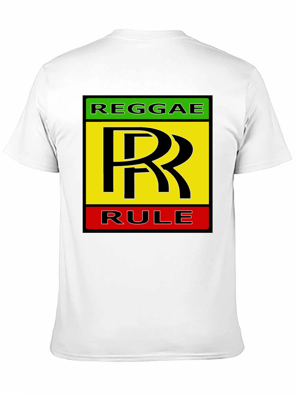 Reggae Rule Graphic Tee - Black