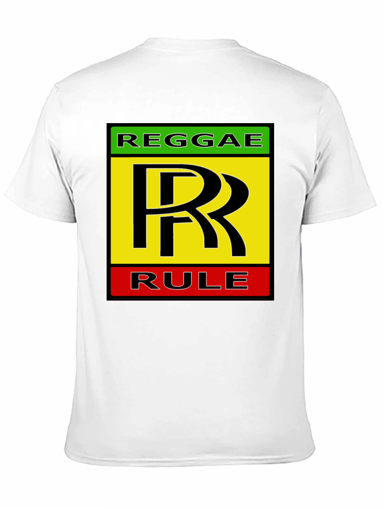 Reggae Rule Graphic Tee - Black