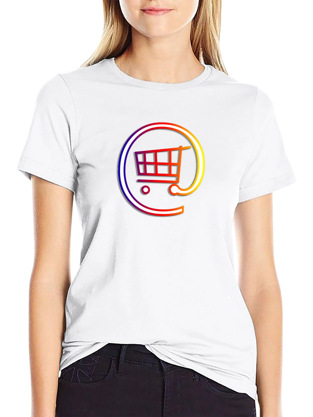 Shopping Cart Graphic T-Shirt