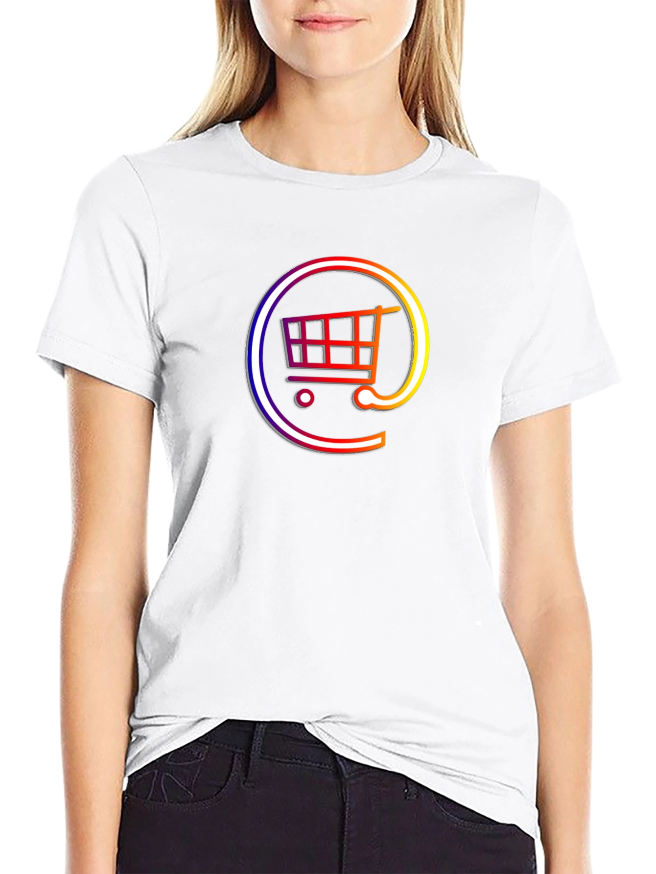 Shopping Cart Graphic T-Shirt