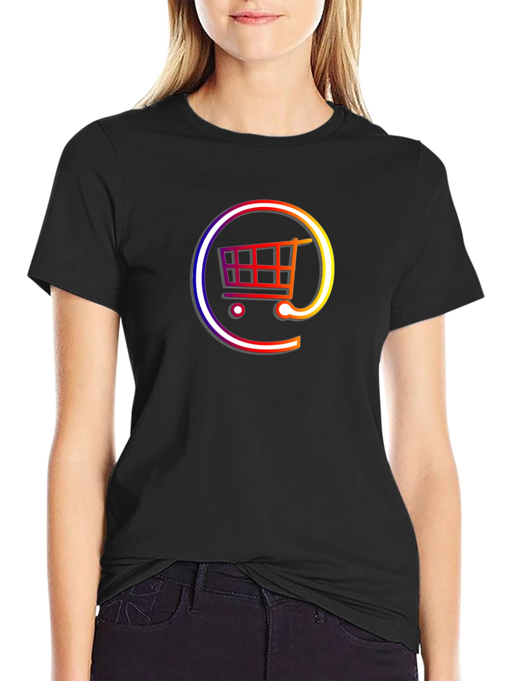 Shopping Cart Graphic T-Shirt
