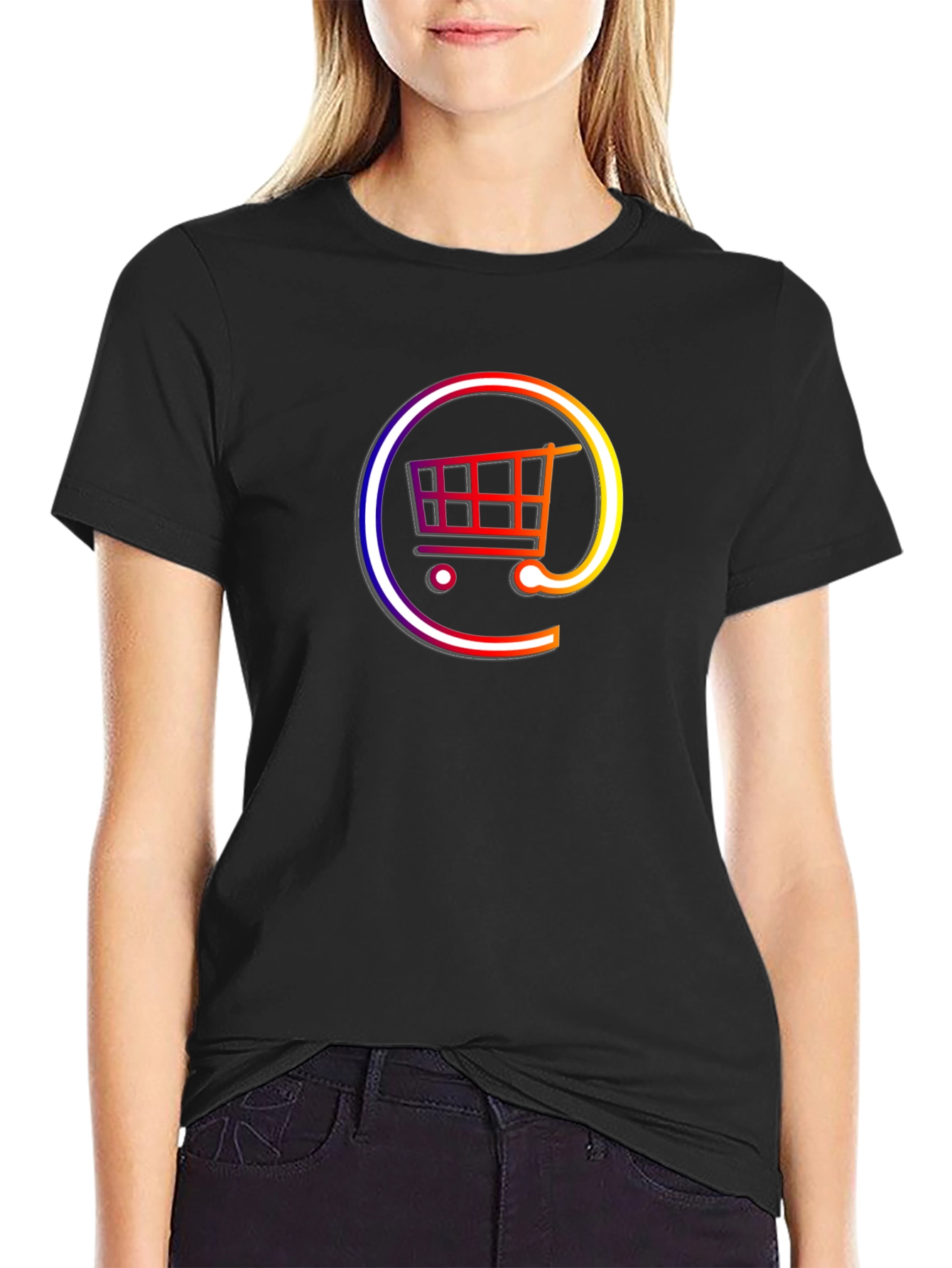 Shopping Cart Graphic T-Shirt