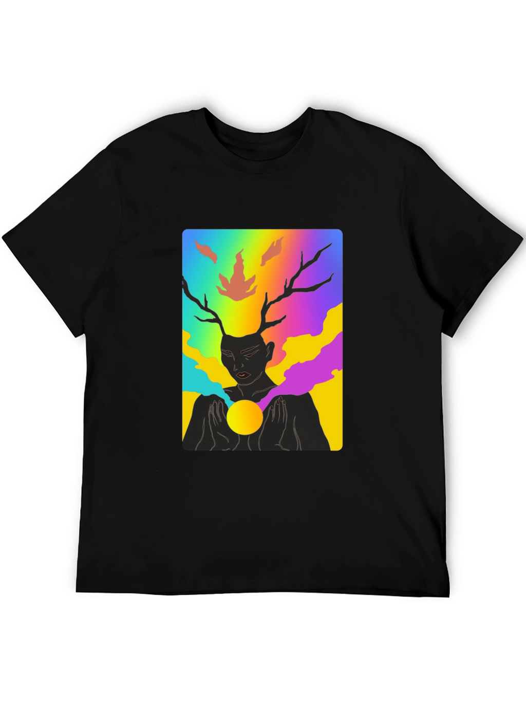 Colorful Psychedelic Deer T-Shirt