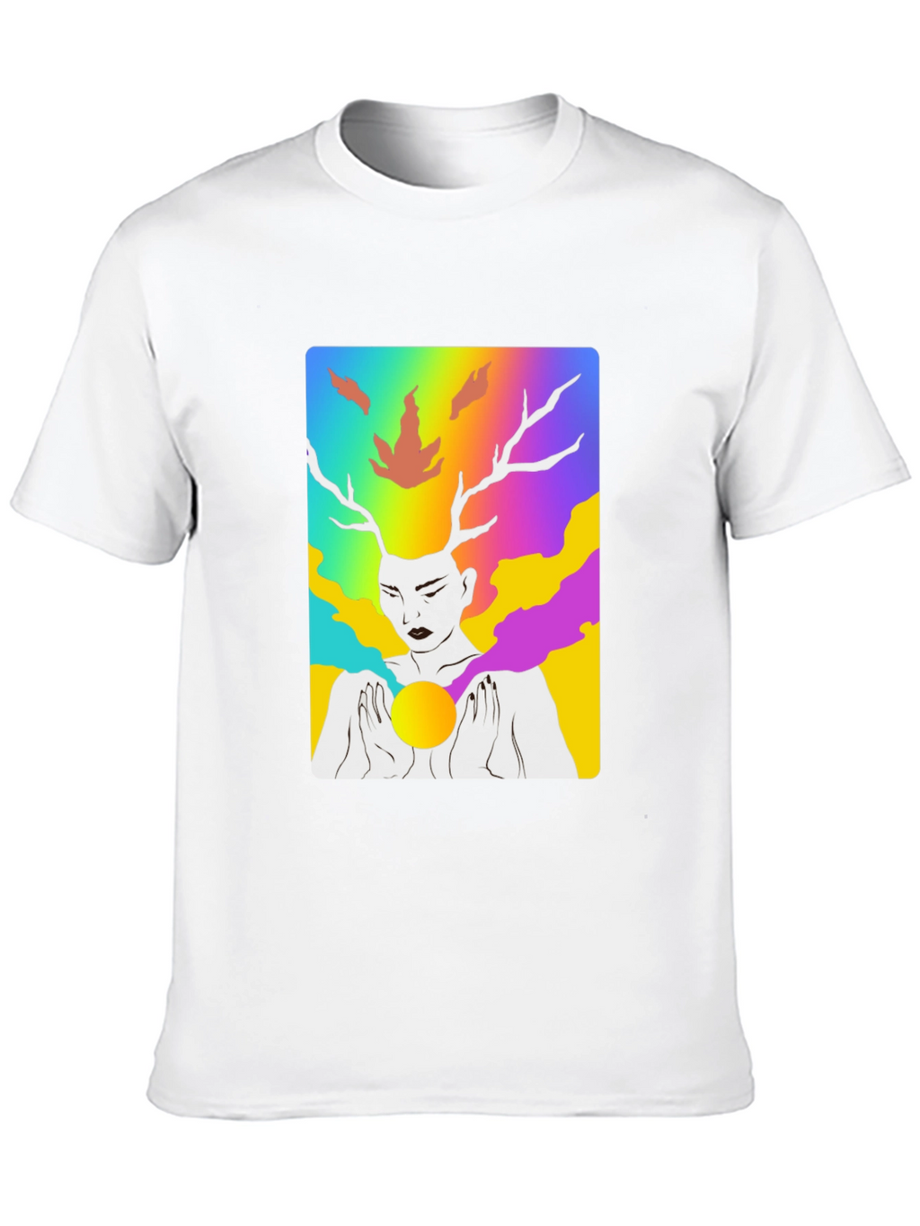 Colorful Psychedelic Deer T-Shirt