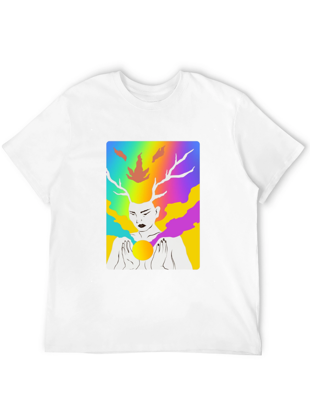 Colorful Psychedelic Deer T-Shirt