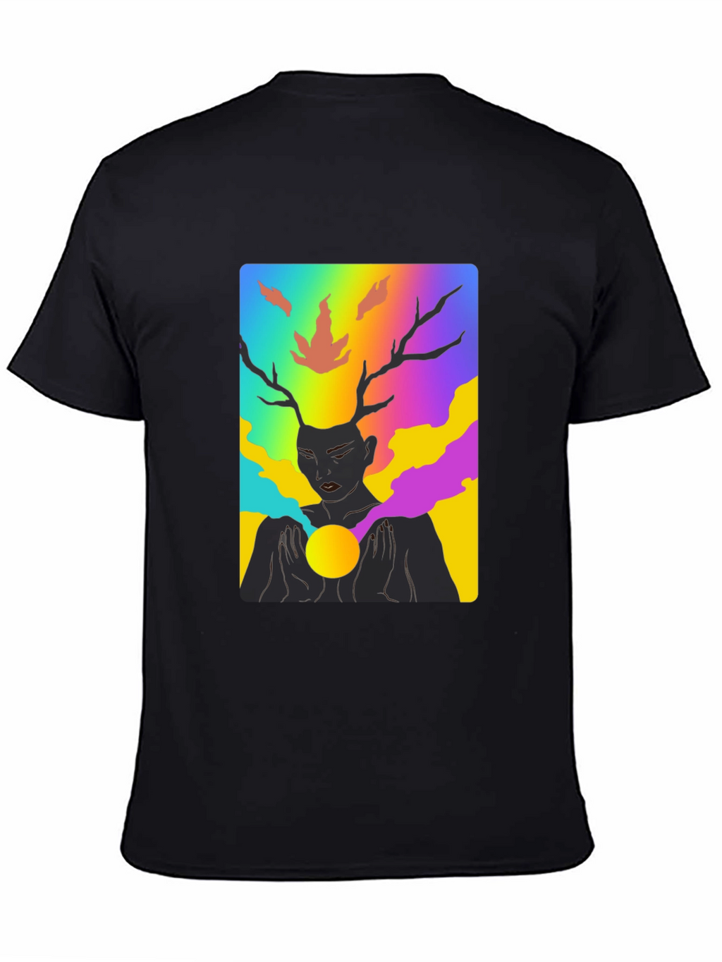 Colorful Psychedelic Deer T-Shirt