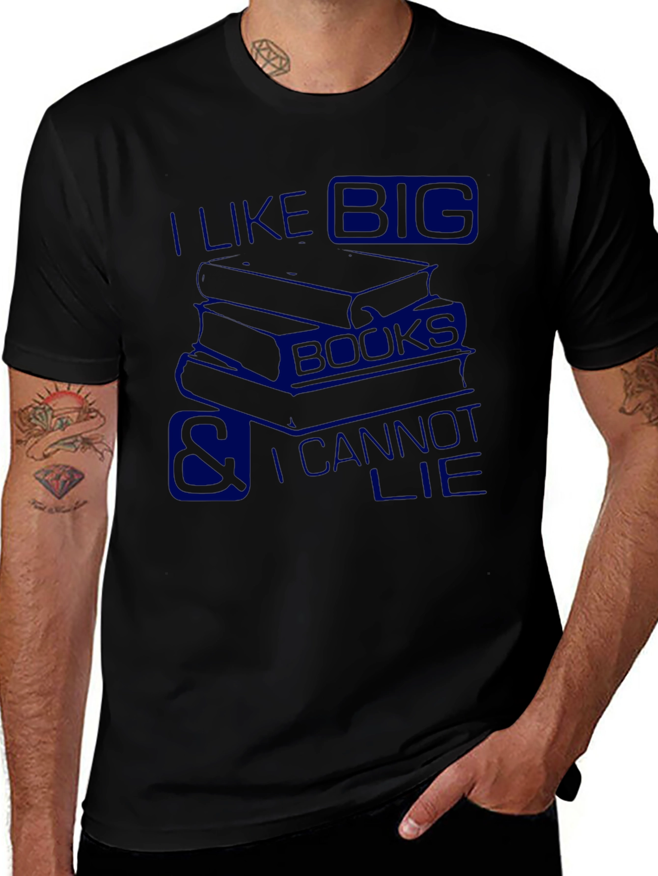 I Like Big Books T-Shirt