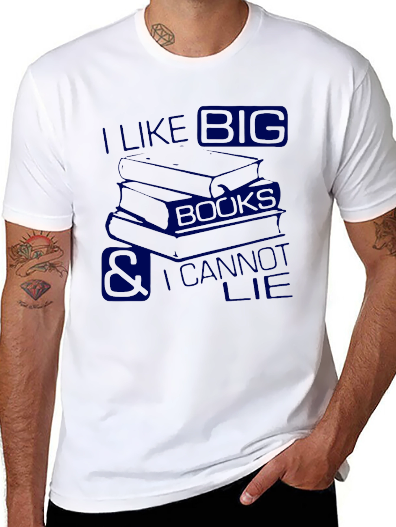 I Like Big Books T-Shirt