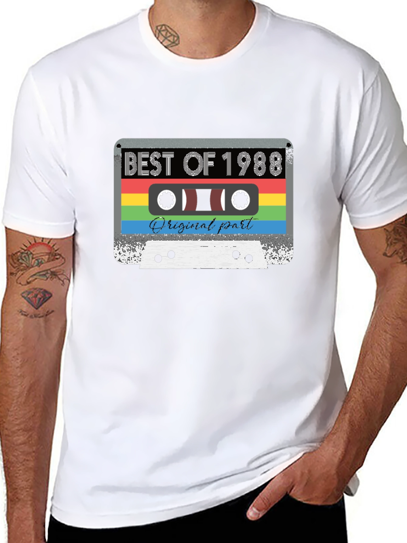 Best of 1988 Cassette Tape Graphic Tee
