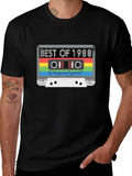 Best of 1988 Cassette Tape Graphic Tee