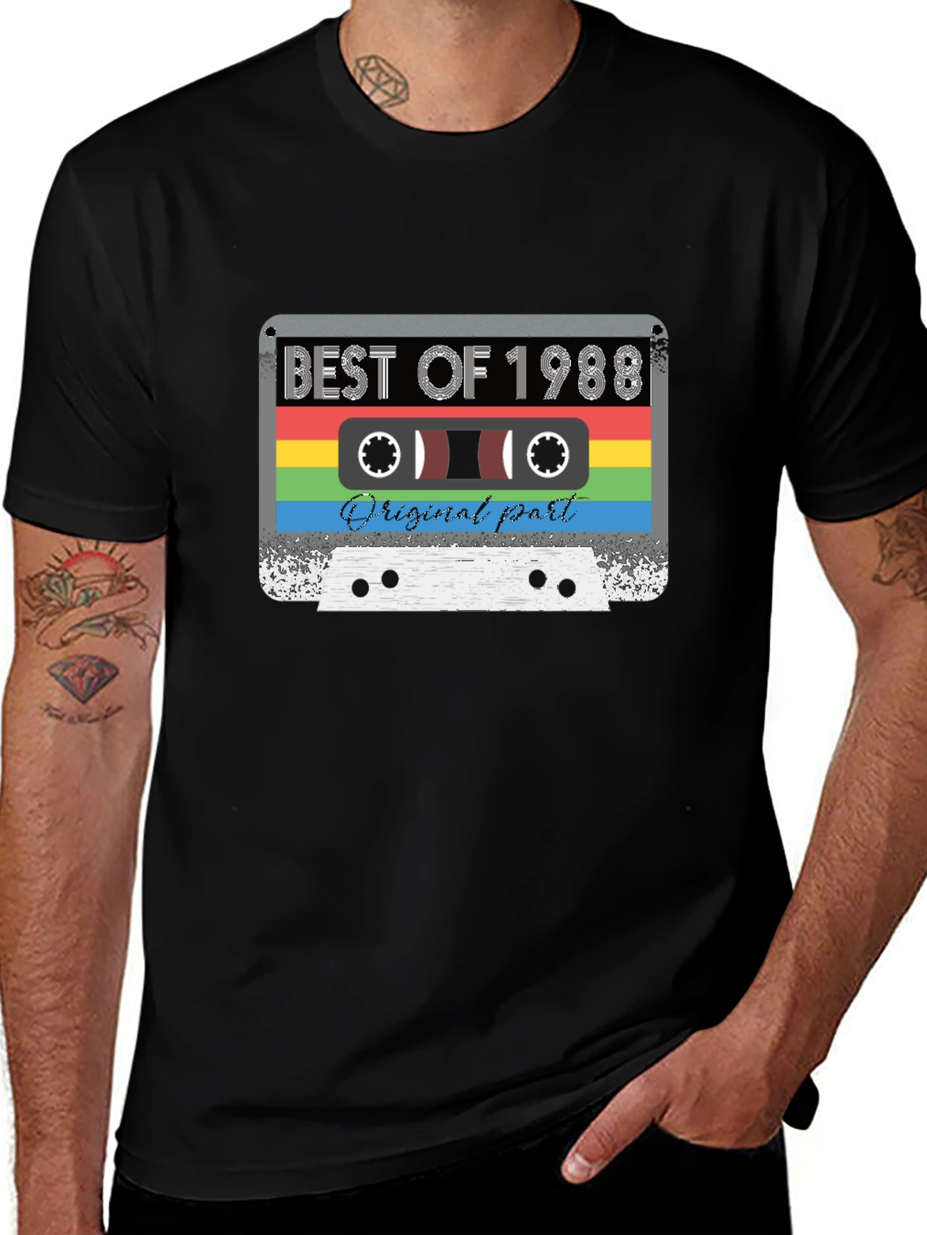 Best of 1988 Cassette Tape Graphic Tee