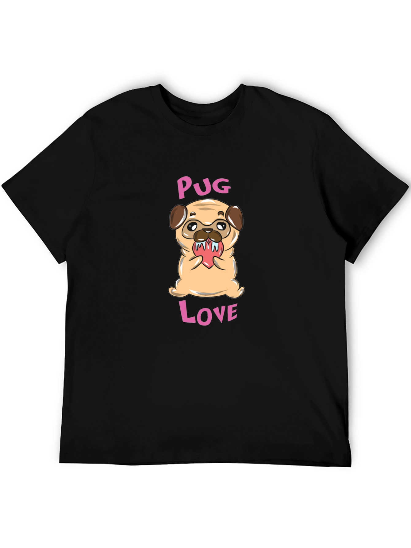 Pug Love Graphic T-Shirt