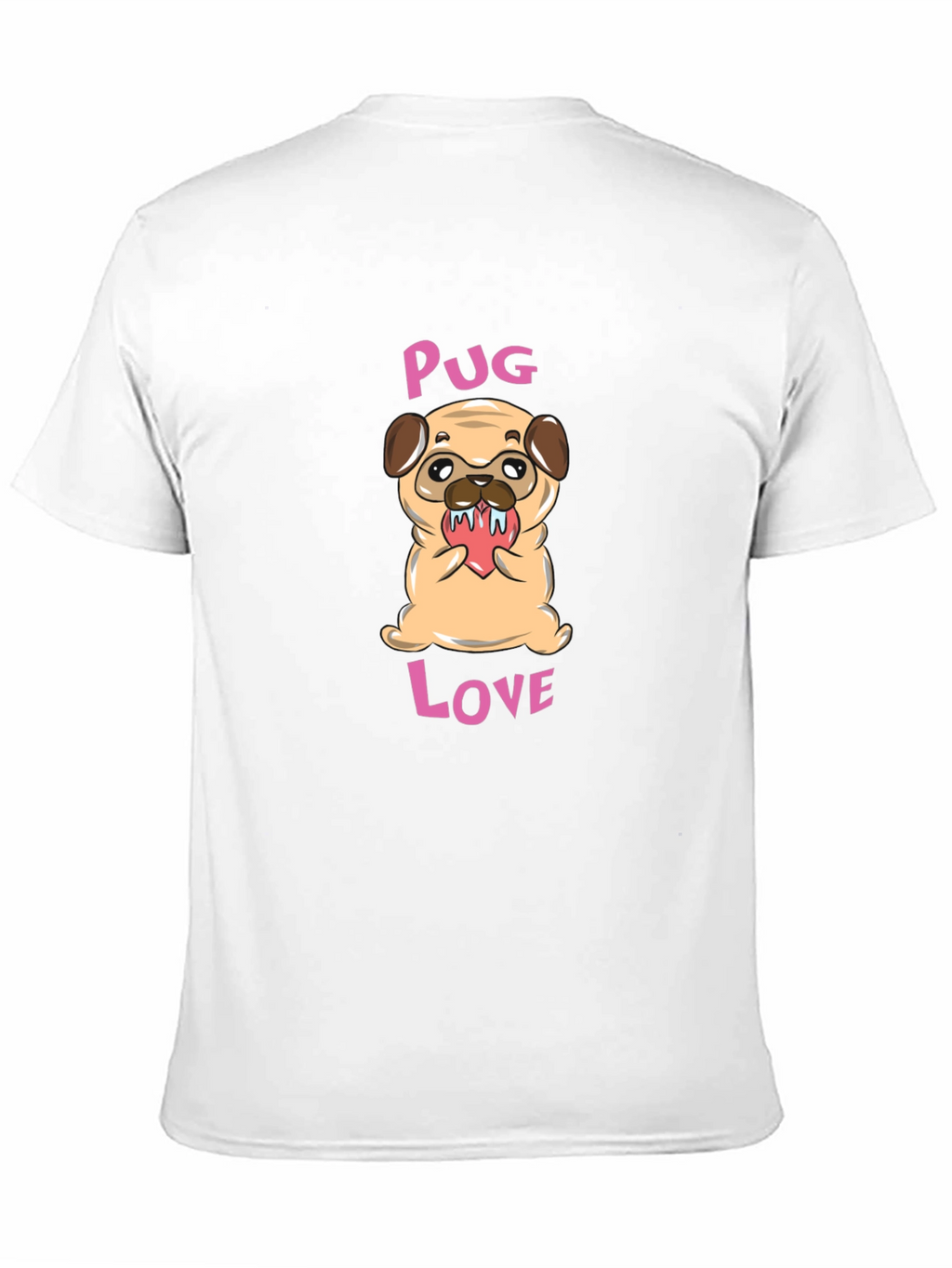 Pug Love Graphic T-Shirt