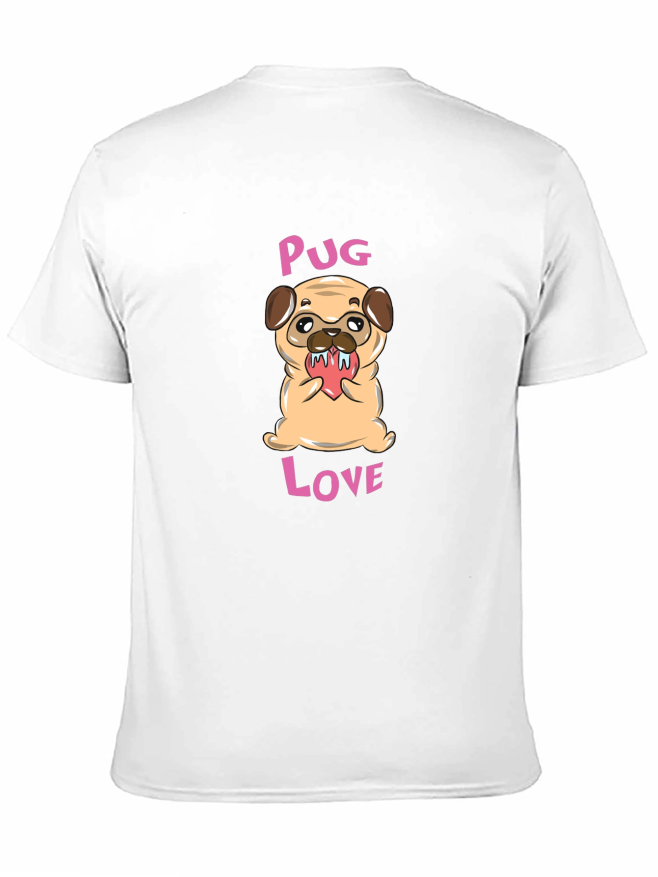 Pug Love Graphic T-Shirt