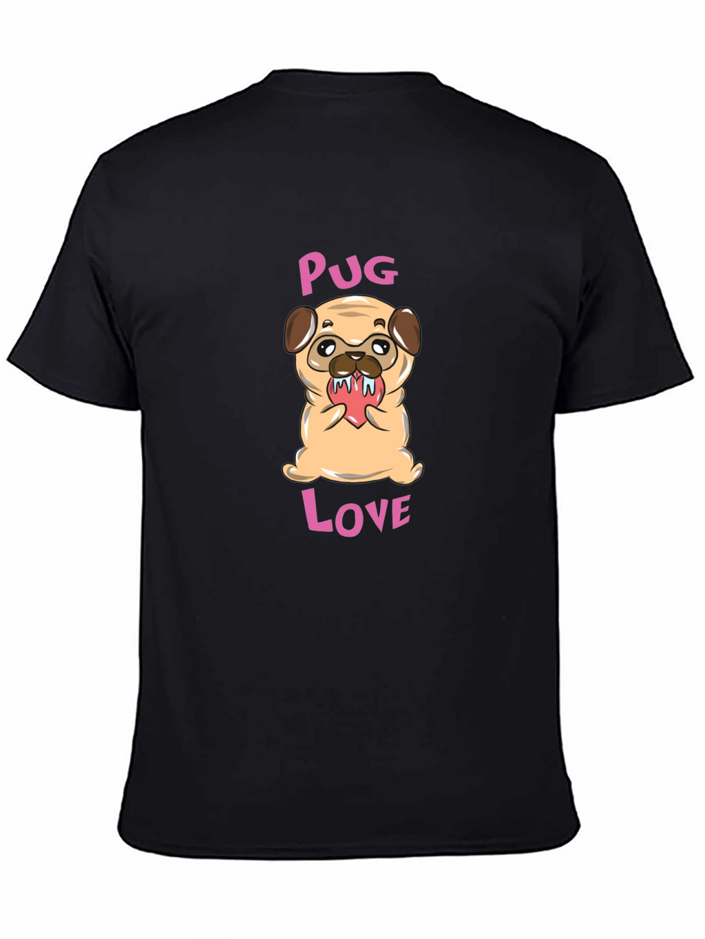 Pug Love Graphic T-Shirt