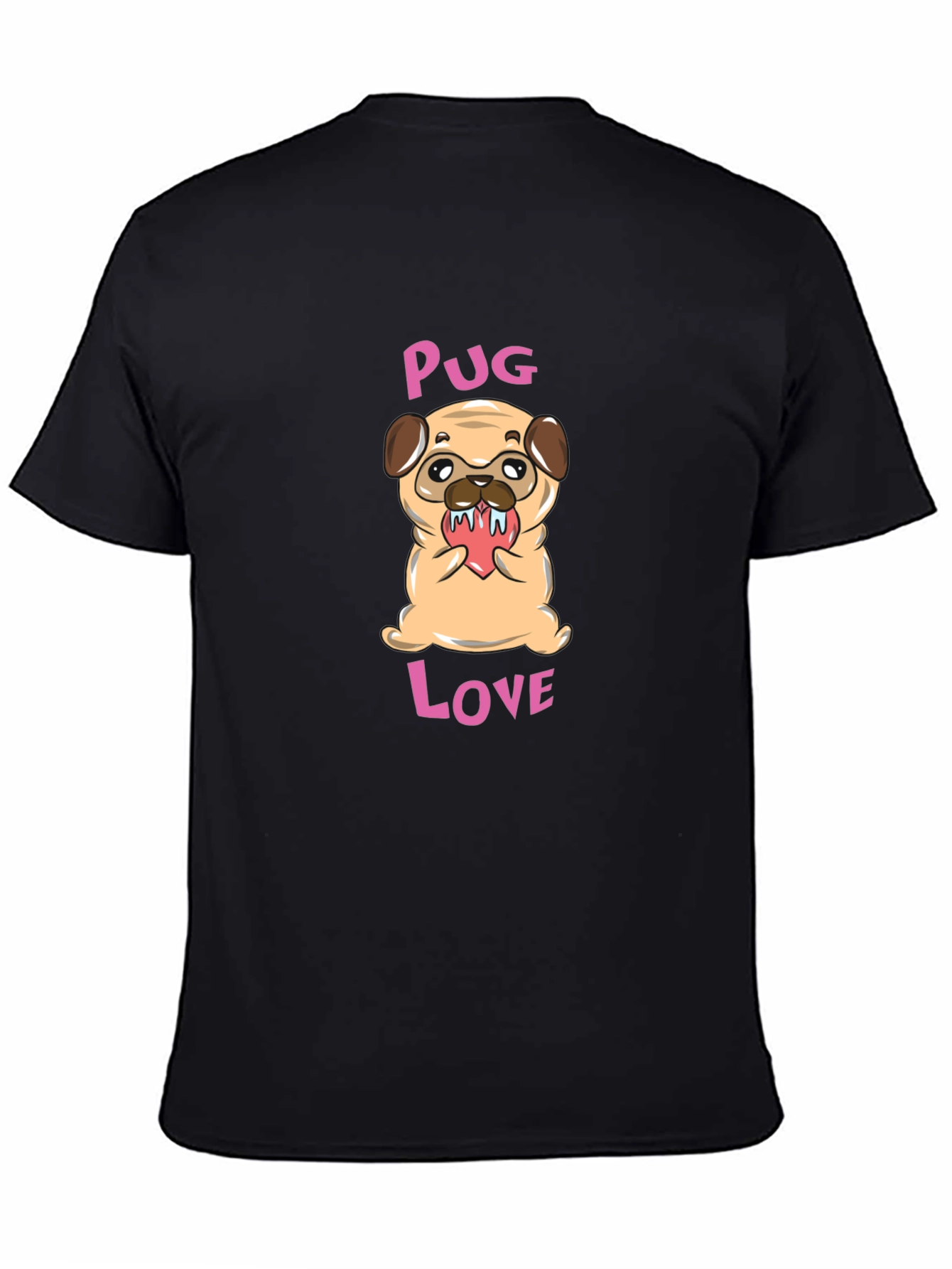 Pug Love Graphic T-Shirt