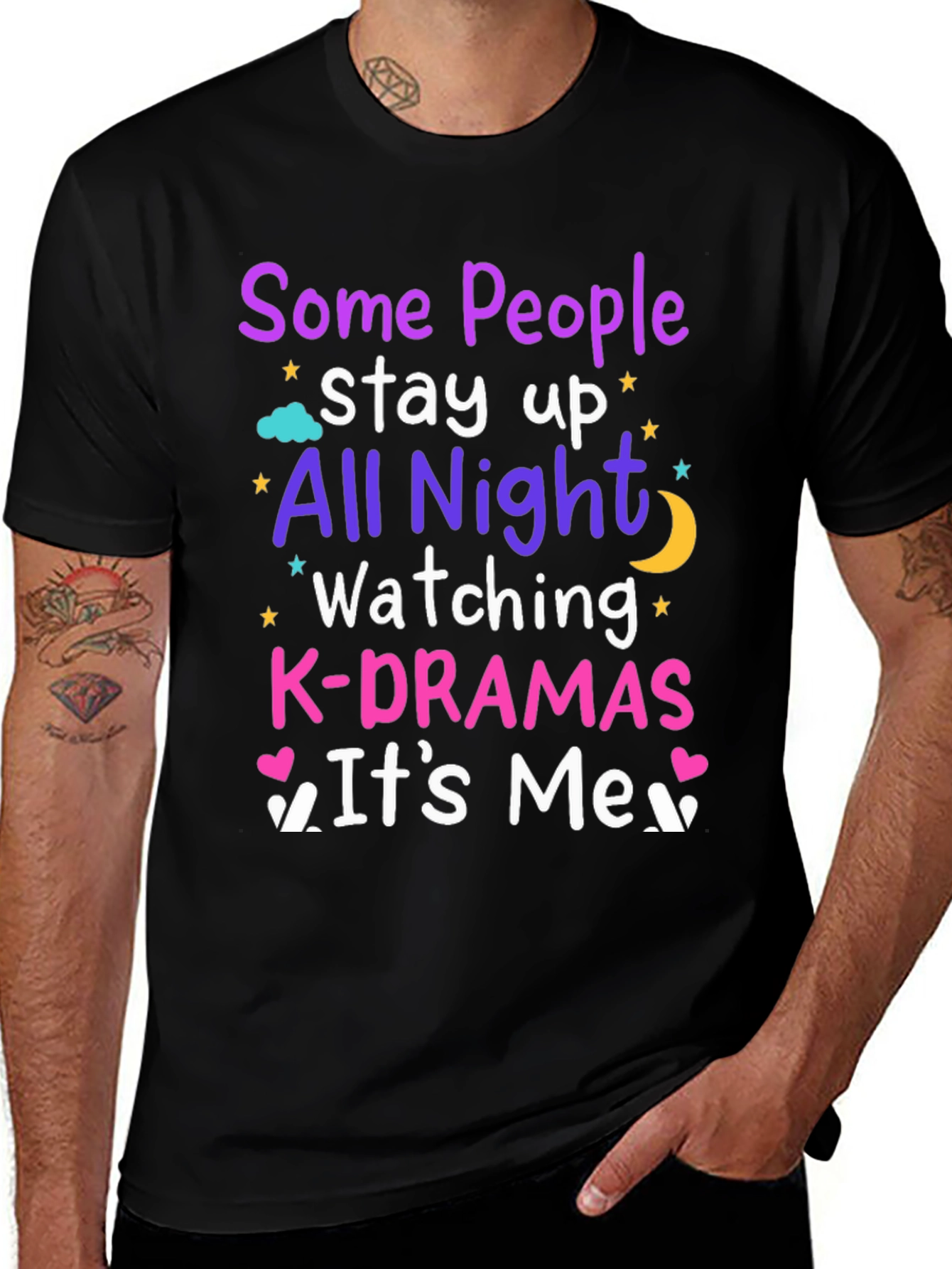 K-Drama Fan Tee: All Night Watching Comfort