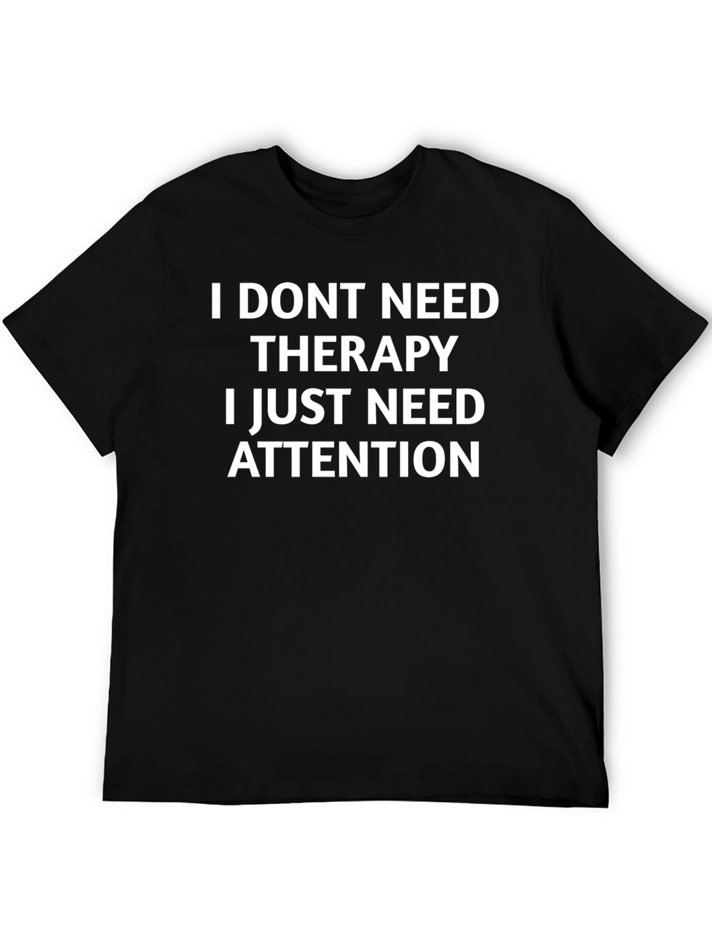 Funny Therapy Attention Graphic Tee