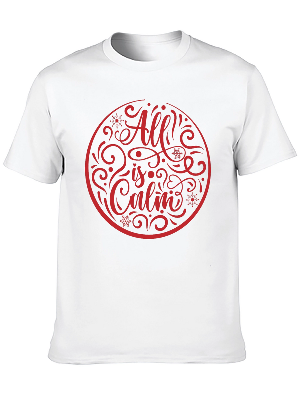 All is Calm Crew Neck T-Shirt